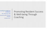 Promoting Resident Success and Well-being Through Coaching